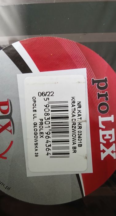 Kratka wentylacyjna do drzwi