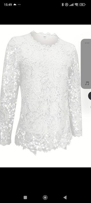 Koronkowa bluzka