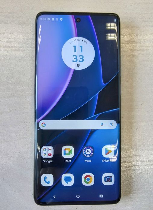 Motorola Edge 40 8/256 GB czarna + pudełko, etui i akcesoria