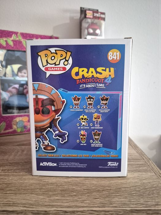 Funko Pop Games Crash Bandicoot It's About Time  - Crash Bandicoot