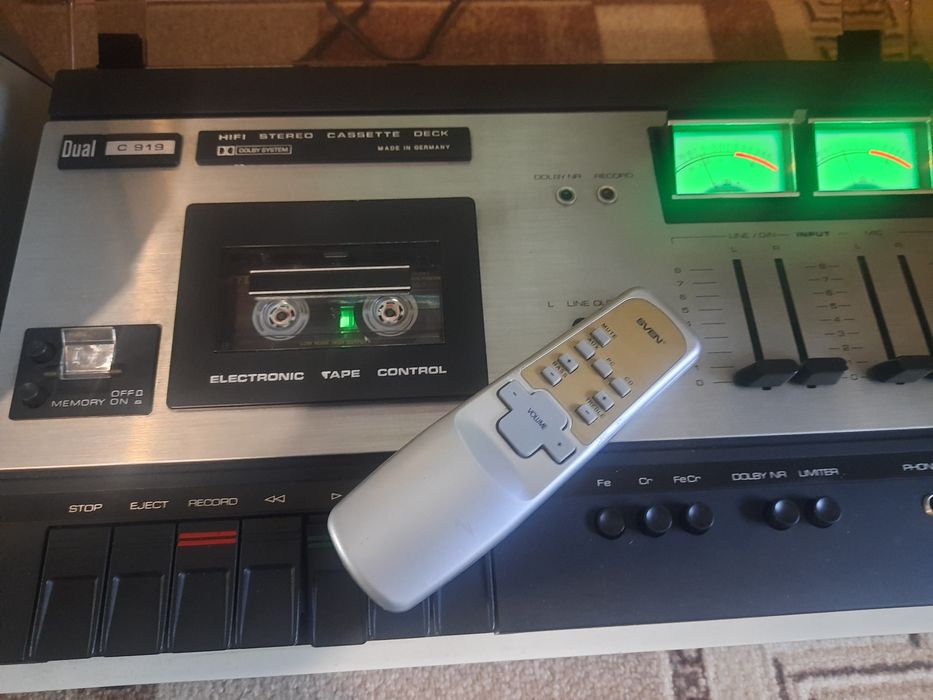 Dual C919 (1976 г.) — 50 лет настоящего Hi-Fi.
