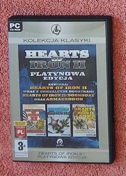 Kolekcja Klasyki Hearts Of Iron 2 II Platynowa PC Edycja PL