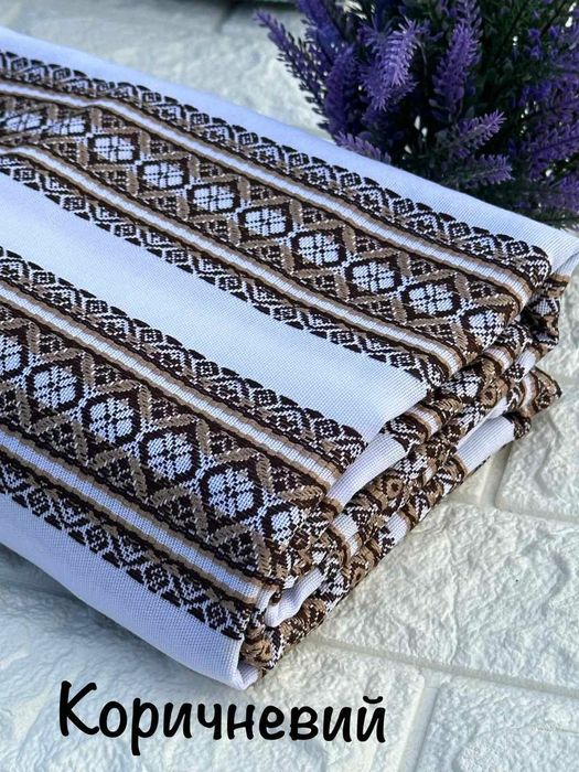 Скатертина домоткана в українському стилі