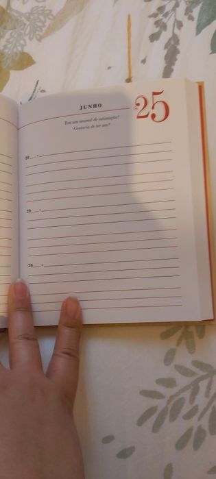 Livro "uma pergunta por dia"