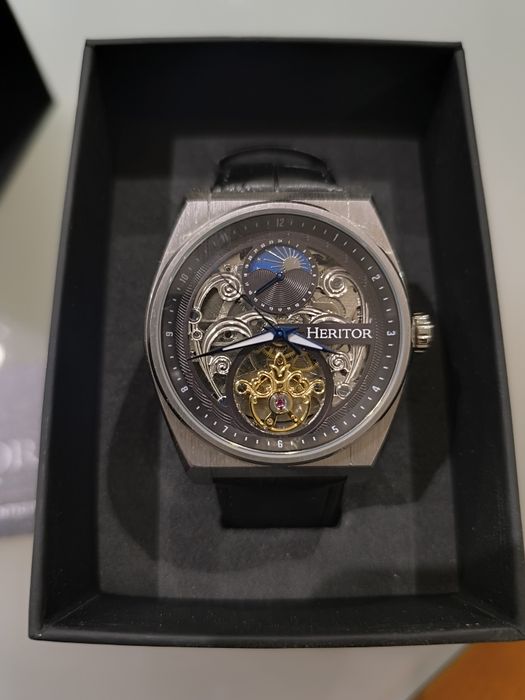 Relógio  Heritor Daxton Skeleton