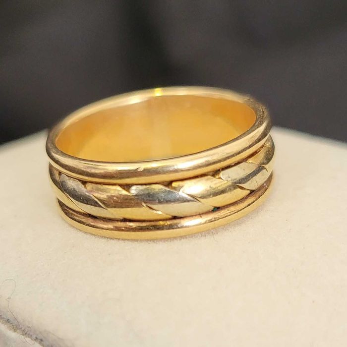 złoty pierścionek pr 585