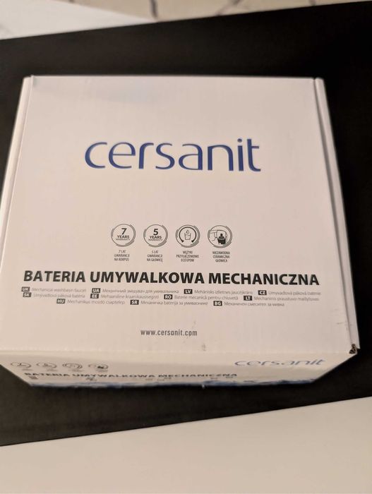 Bateria umywalkowa Cersanit Cersania S951-232 chrom połysk