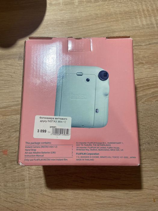 Fujifilm Instax Mini 12 • Mint Green • Як новий