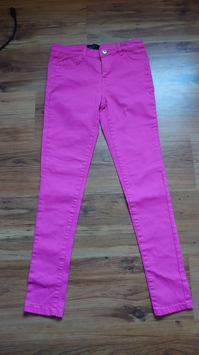 Mohito Spodnie rurki damskie 36 różowe