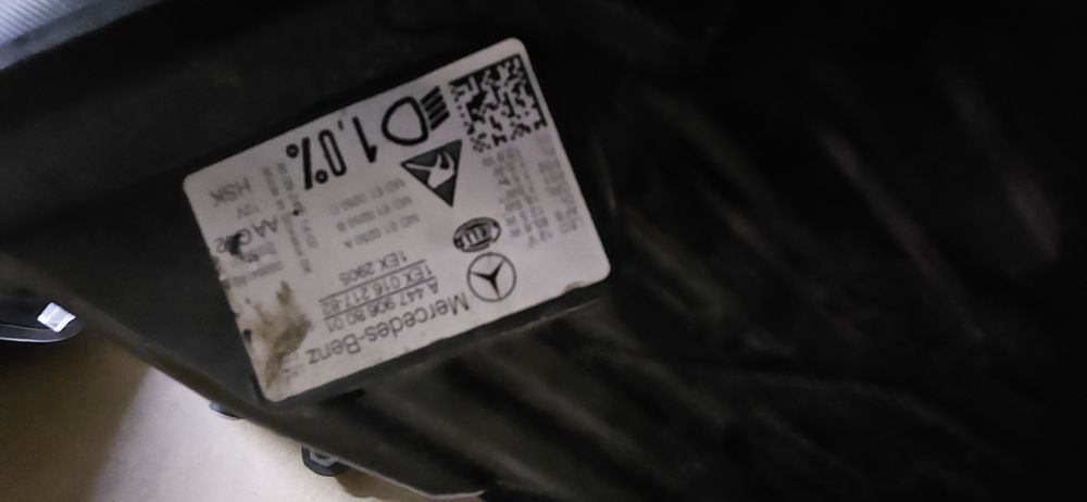 Opticas farois para mercedes w447