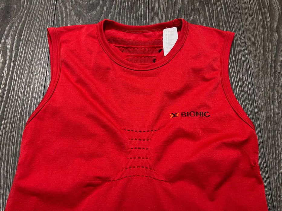 X Bionic чоловіча майка футболка компресійна без рукавів джерсі