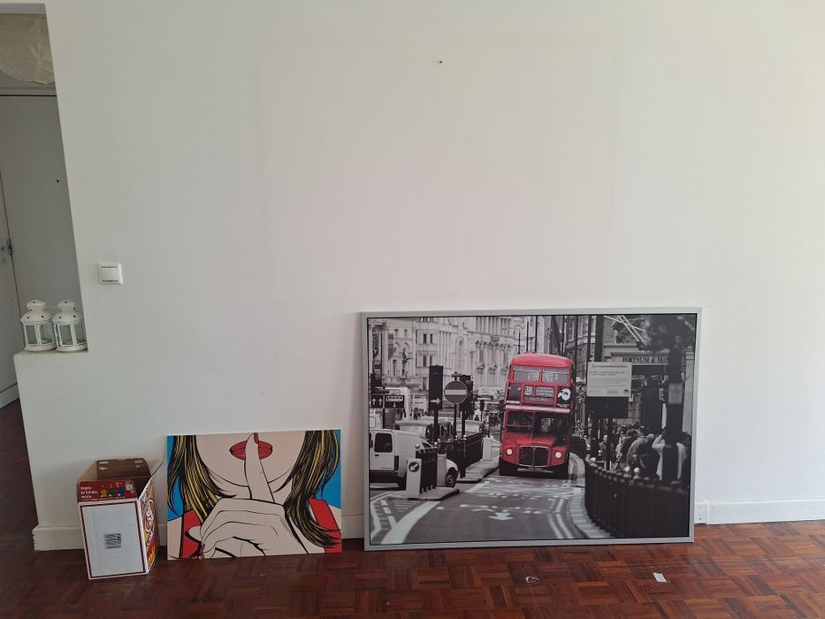 Quadro Londres -  1,40m X 1m