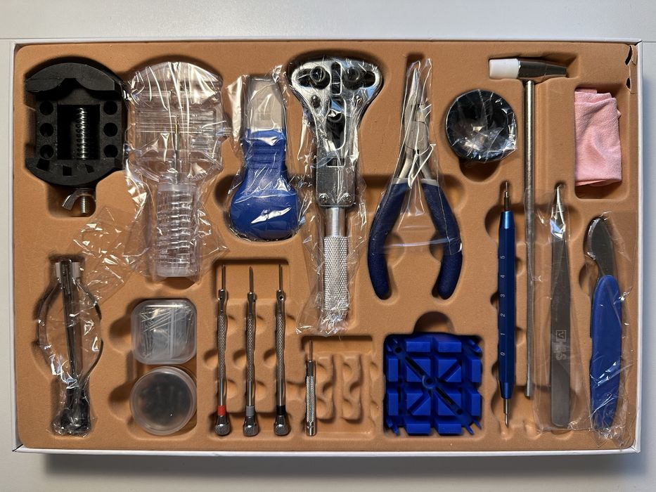 Zestaw narzędzi zegarmistrzowskich H&S