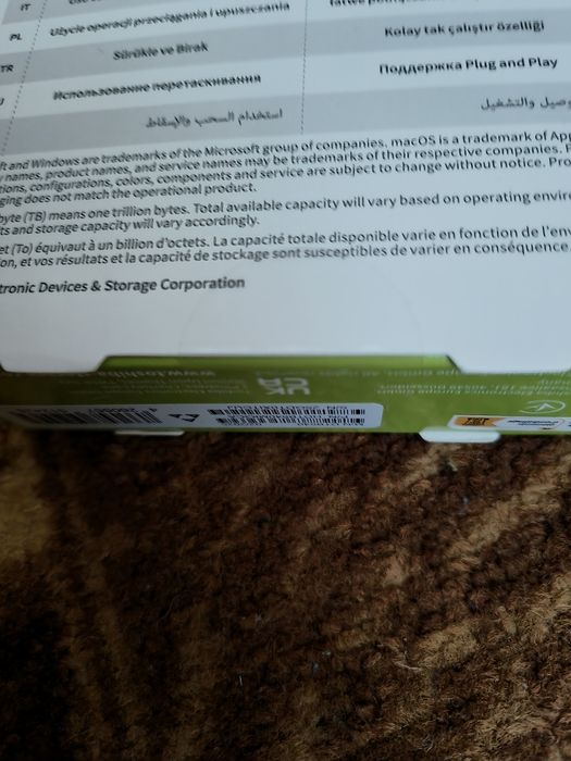 Dysk Toshiba Canvio Basics 4TB HDD 2.5" - Fabryczne Folie Nieotwierany