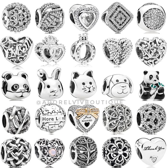 Шарми Pandora Пандора шармы шармики намистини шарм срібні