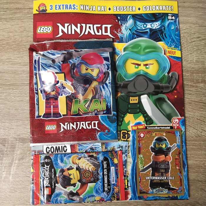 Ninjago Лего журнал пак мініфігурка