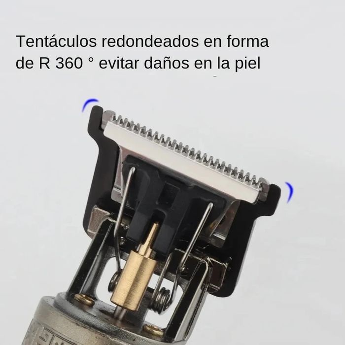 Máquina de aparar cabelo e barba recarregável (Nova)
