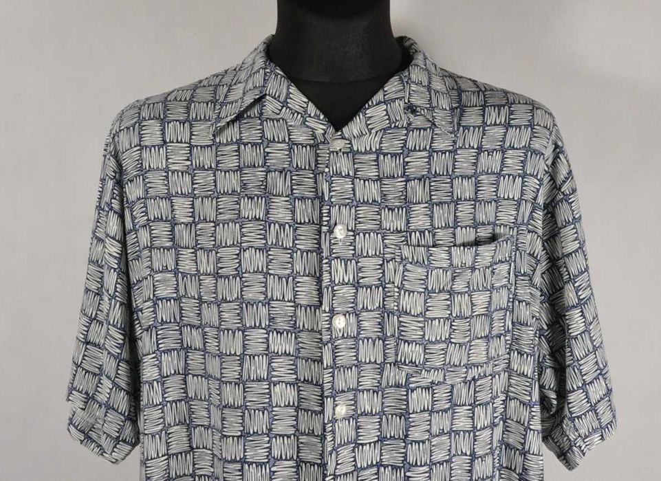 PETER WERTH Koszula Męska L Wiskoza 100% Oryginalna Jak Nowa