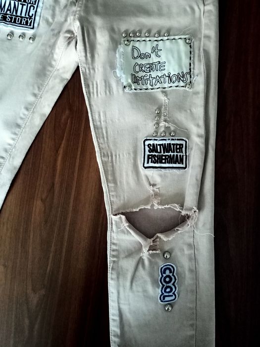 Spodnie dżinsowe damskie