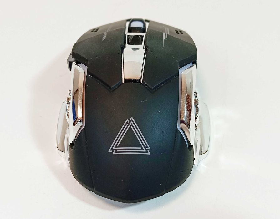 Мышка аккумуляторная беспроводная 2.4G. Bluetooth игровая