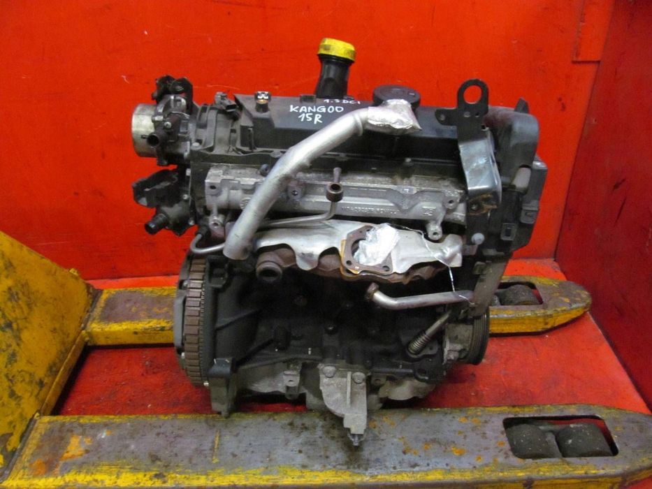 renault kangoo 2 ii 3 iii silnik motor engine 1.5 dci k9k608 euro5 90km