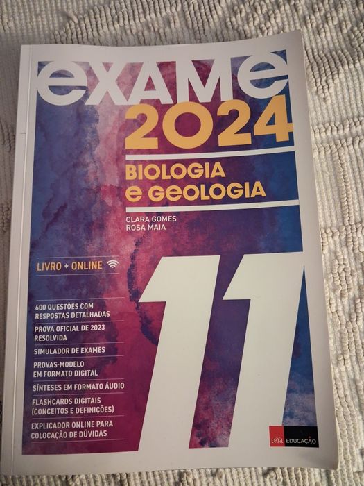 Livros de exame 11 ano biologia e fisica-quimica