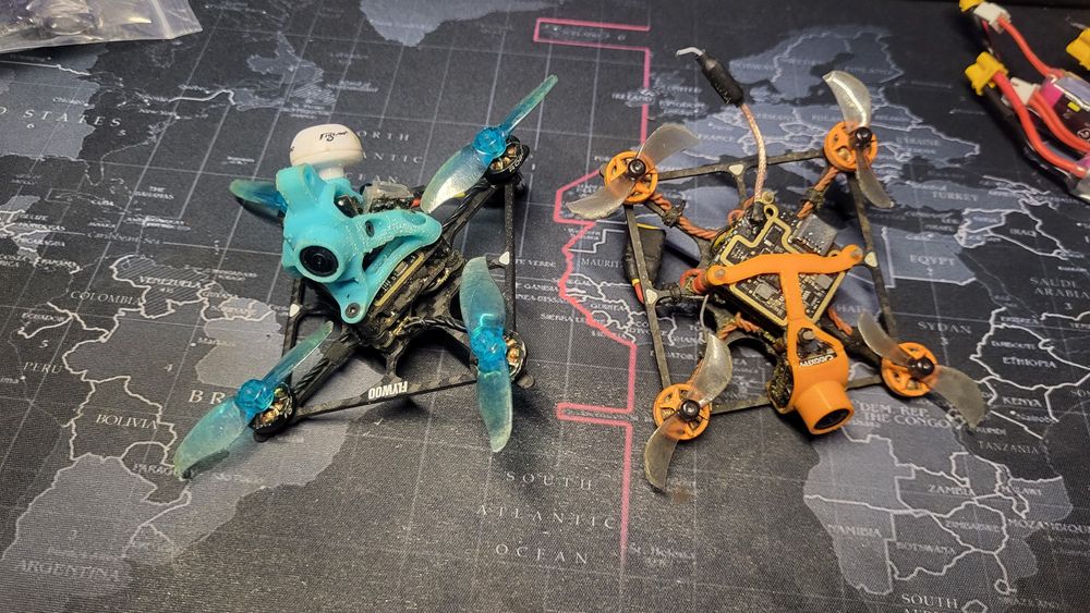 Zestaw FPV HD, 2x tiny whoop dron, DJI Goggles V1