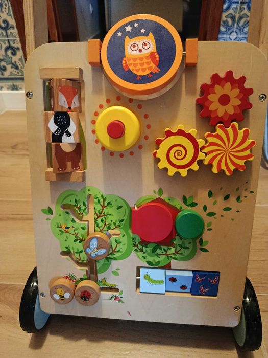 Andador infantil Lidl em madeira