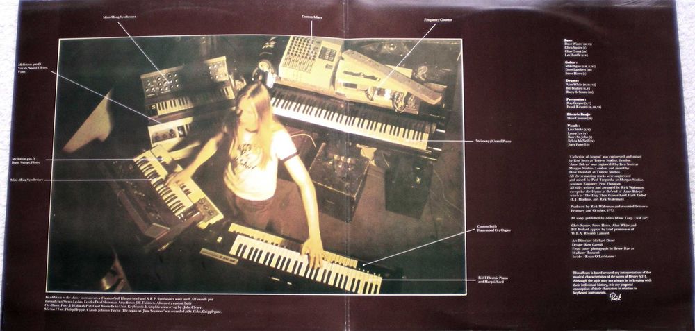 Rick Wakeman - Lisztomania (1975) & The Six Wives of Henry VIII