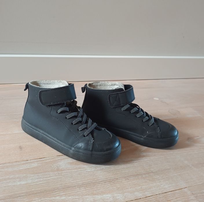 Ocieplane buty na rzep sportowe do kostki H&M 31