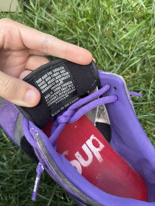 Кросівки Nike SB Dunk Low x Supreme Purple