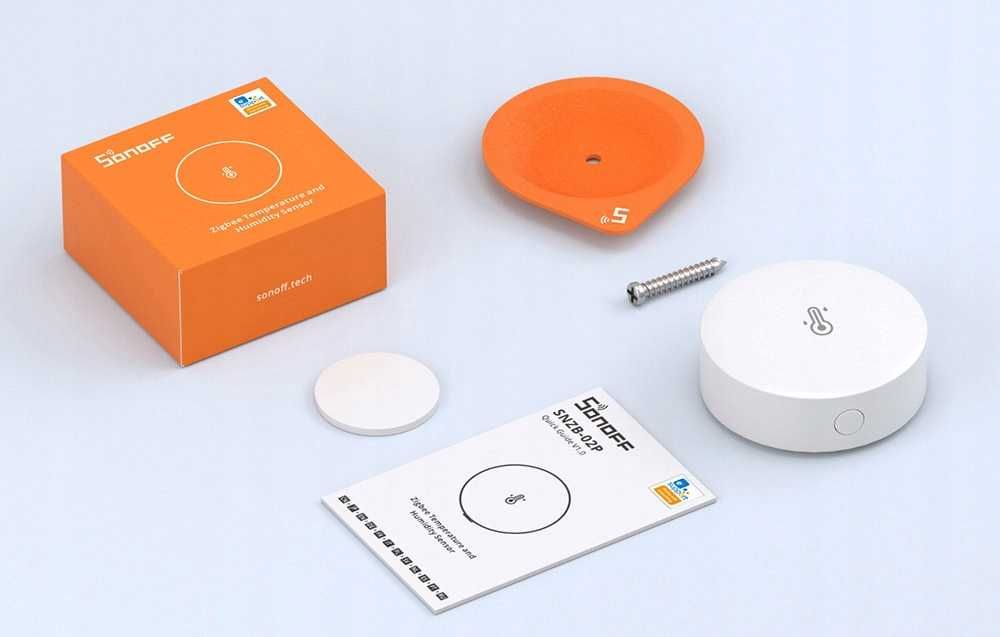 Inteligentny Czujnik Temperatury i Wilgotności SONOFF SNZB-02P Zigbee 3.0