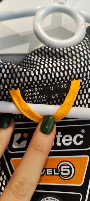 żółta damska kurtka narciarska killtec level 5 rozm 38