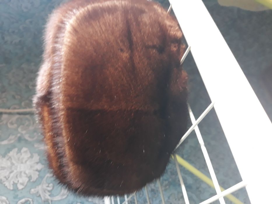 Продаю норковую шапку, б/у, 400 гр