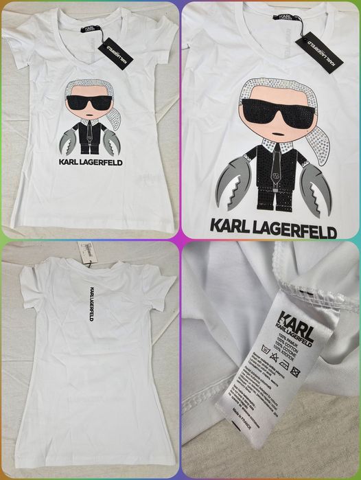 Koszulka damska levis premium karl lagerfeld tshirt