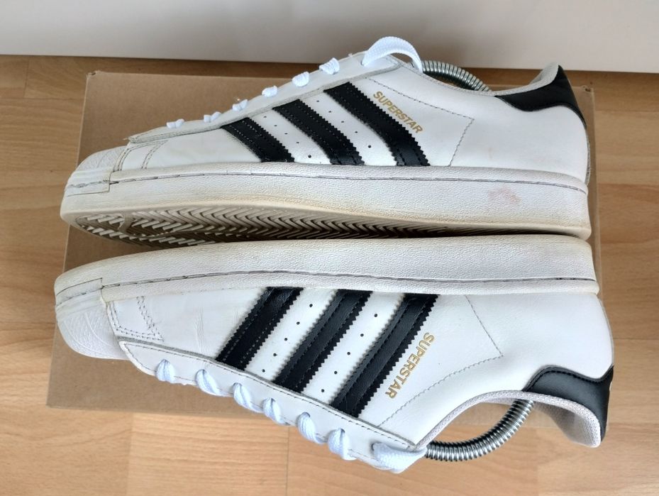 Buty sneakersy 42 Adidas Superstar white unisex