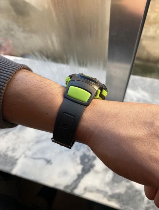 Relógio homem Lasica preto e verde