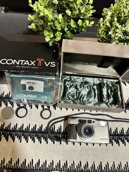 Contax TVS Carl Zeiss Vario Sonnar T*3,5-6,5/28-55mm + acessorios