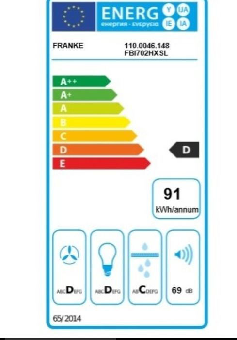 Franke -Exaustor " 110.0045.148 "
https://fixpart.pt
Franke 110.0046.1