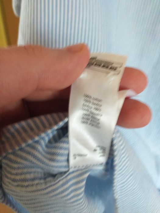 Biało-niebieska koszula w paski, F&F, r. XL