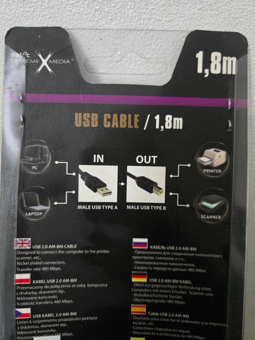 kabel usb do drukarki