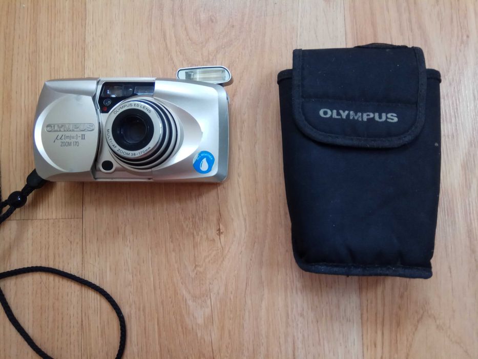 Якісний плівковий фотоапарат Olympus Mju II zoom 170 справний