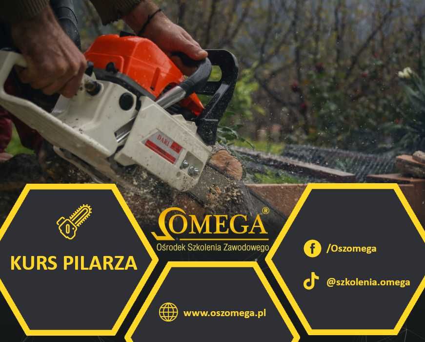 500zł Kurs PILARZA - pilarka mechaniczna do ścinki drzew, 19.01, 24.02