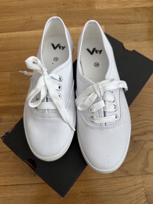 Buty białe tenisówki trampki roz. 36