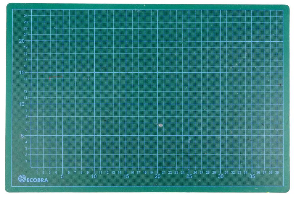 Tapete de trabalho - Placa de corte Ecobra 45 x 30 cm