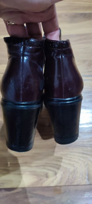 Bordowe botki Jenny Fairy rozm 37