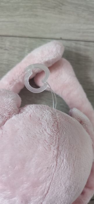 Pluszowa maskotka świnka do zawieszenia wózka fotelika