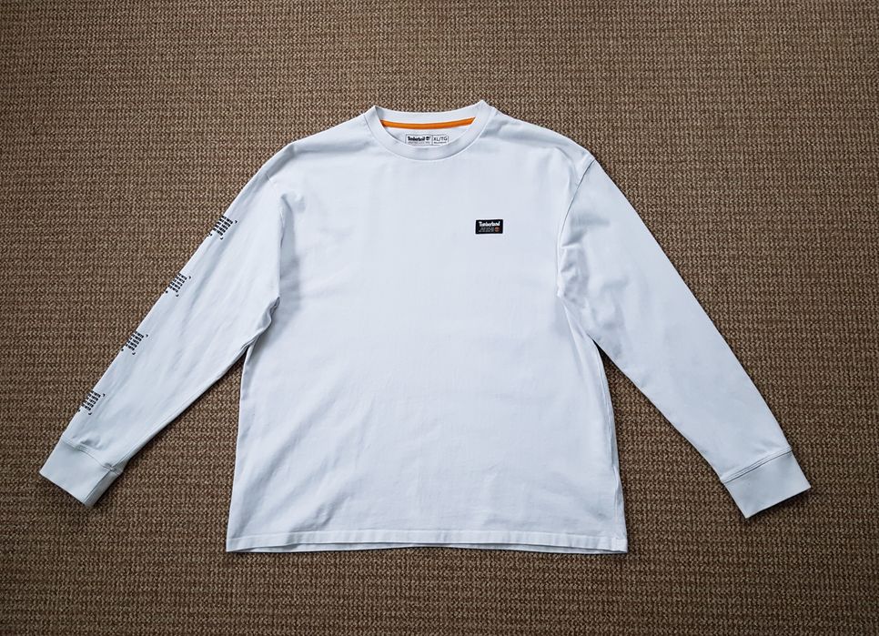 Timberland лонгслів з принтом кофта оригінал XL