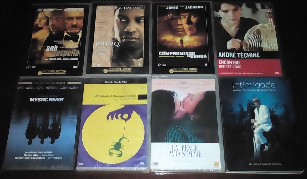 Filmes em DVD - Resnais, Eastwood, etc.