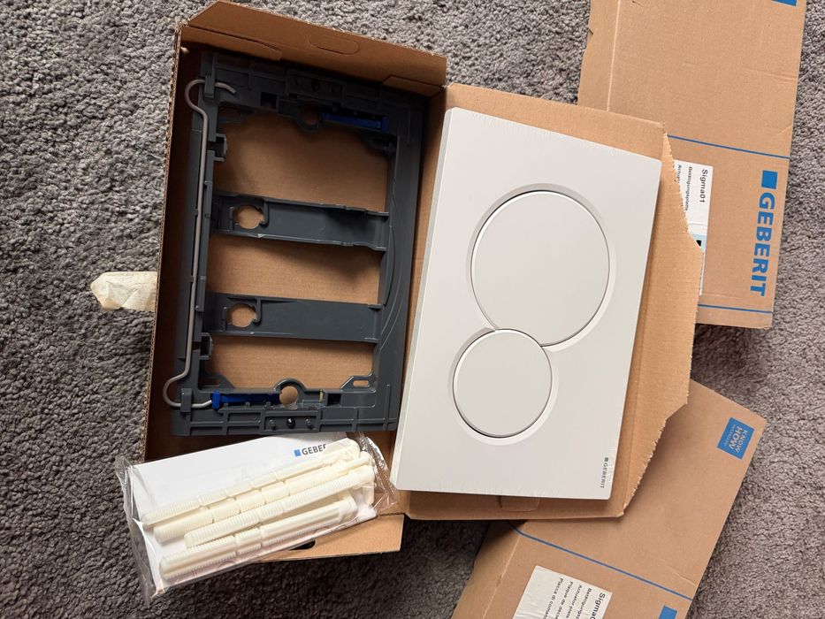 Geberit placa descarga